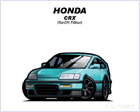 Banzi Edition Honda CRX