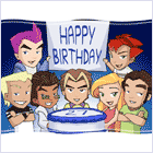 Class of the Titans (Birthday Card)